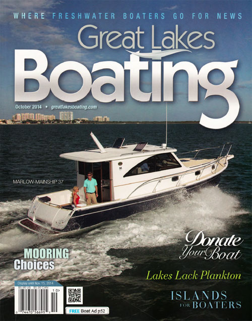 MM32 Great Lakes Boating Oct14 cover